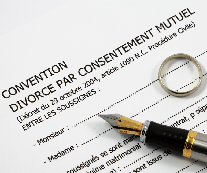 Divorce consentement mutuel