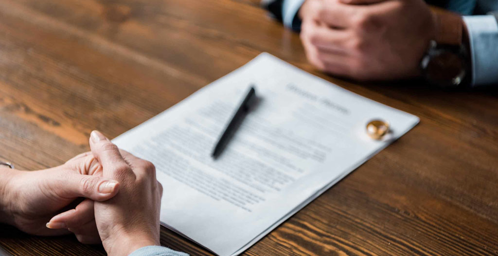 dissolution d'un mariage